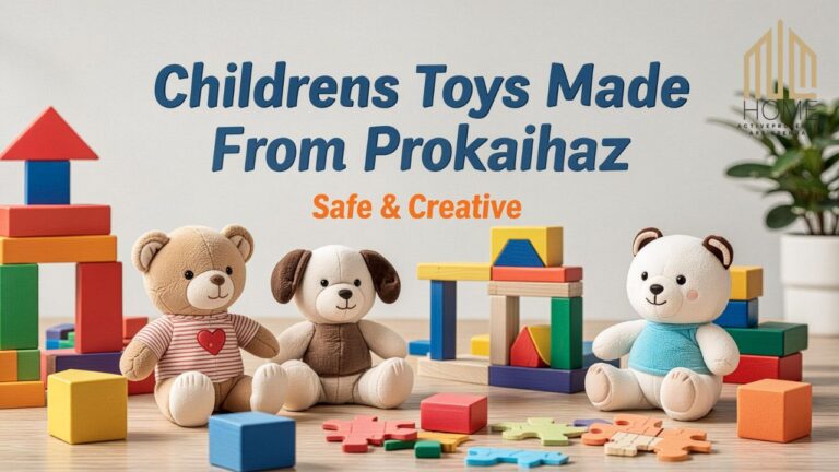 Childrens Toys Made From Prokaihaz Safe & Creative
